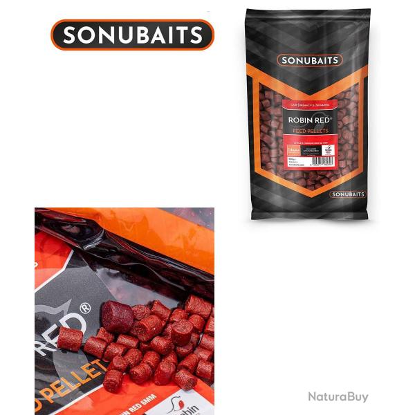 Pellet Sonubaits Feed Pellets Robin Red 2 mm