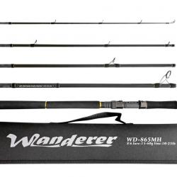 Wanderer 2.61 M 10-40 G 865 M Canne Special Traveler spinning Hearty Rise
