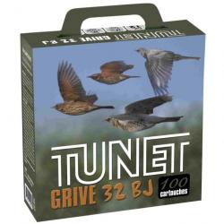 Cartouches de chasse Tunet Grive Pack carton x100 Cal. 12 70 Par 10