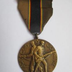 Médaille AMERICAN LEGION soldats 14/18