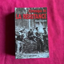Livre, chronique de la résistance de Alain guerini