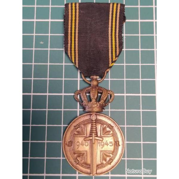 MEDAILLE DES PRISONNIERS DE GUERRE 1940/1945, BELGIQUE WW2