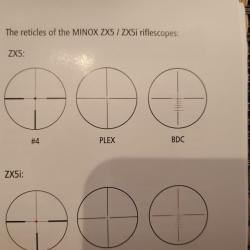 Lunette minox zx5 3-15x50