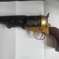 RÉVOLVER COLT NAVY SHERIFF'S 1851 fabrication GAMI cal. 36 + 60 cartouches papier