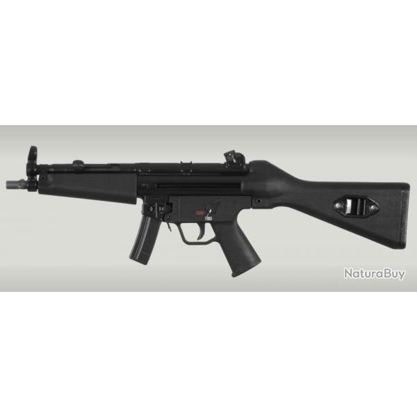 Carabine semi-auto HK SP5 noir cal.9mm para 10cps canon 22,5cm