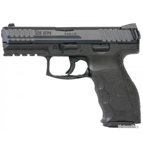 Pistolet HK SFP9 or noir cal.9MM para SA 15cps 104mm