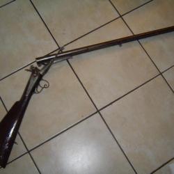 Fusil de chasse à broche calibre 16 innitial LB type lefaucheux avec coffret complet