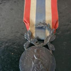 Médaille argent police municipale et rurale attribuée