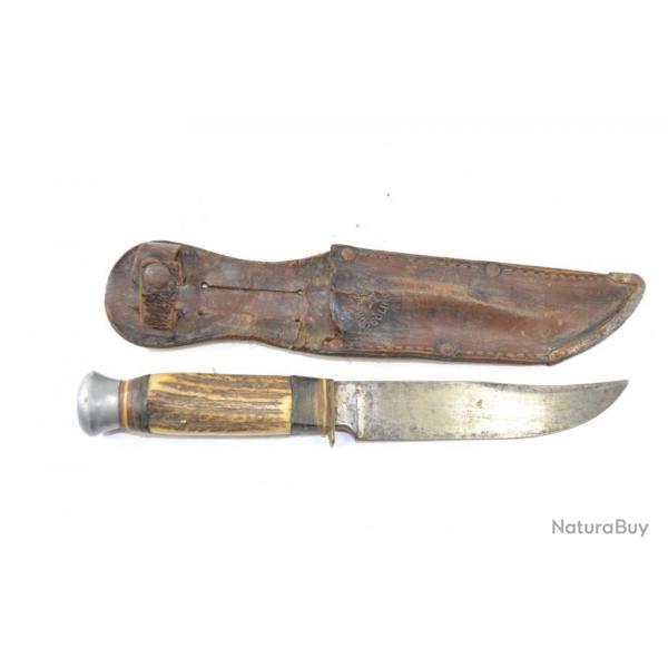 Couteau poignard de chasse Richard Abraham Herder, Solingen RICH. A. HERDER. Annes 1930 - 1950