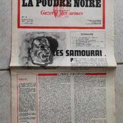 Publication La Poudre Noire Gazette des armes no 2