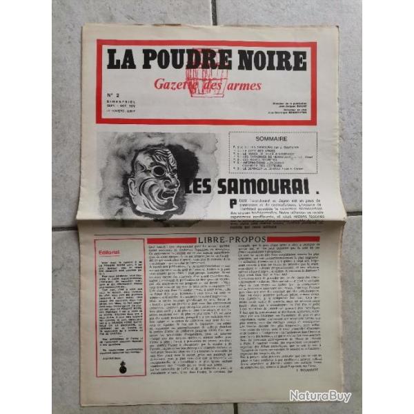 Publication La Poudre Noire Gazette des armes no 2