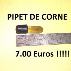 pipet de corne longueur 28.90mm à 7.00 Euros !!!!!!!!!!!!!!!! - VENDU PAR JEPERCUTE (D23K105)