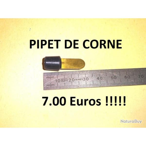 pipet de corne longueur 28.90mm  7.00 Euros !!!!!!!!!!!!!!!! - VENDU PAR JEPERCUTE (D23K105)