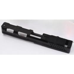 SLIDE ARK17 AIRSOFT ALUMINIUM BLACK SLIDE MARQUAGES LICENCED STRIKE INDUSTRIES GLOCK 17GEN4