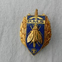insigne militaire régimentaire français P.M.S. (Préparation Militaire Supérieure)