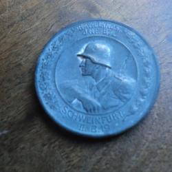medaille piece jeton WW2  schweinfurt II B .19