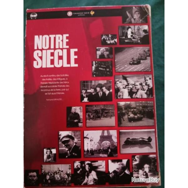 Coffret de 10 dvd de notre sicle 1900/1999