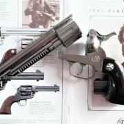 Pistolet jouet amorce années 30 PAF en tôle emboutie et pliée - Jouets  (8849677)