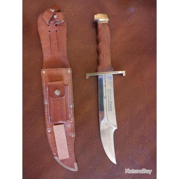 Couteau de chasse pour collection VOSS Solingen lame de 20 cm