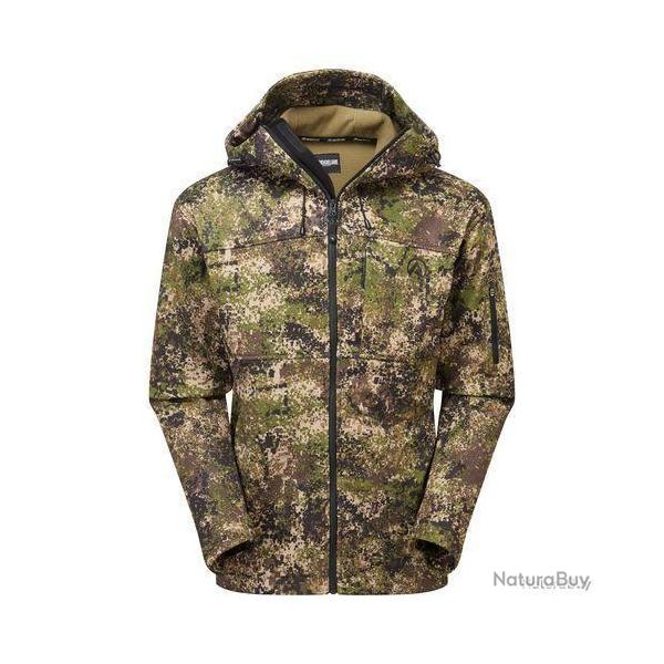 Veste ascent soft shell dirt camo