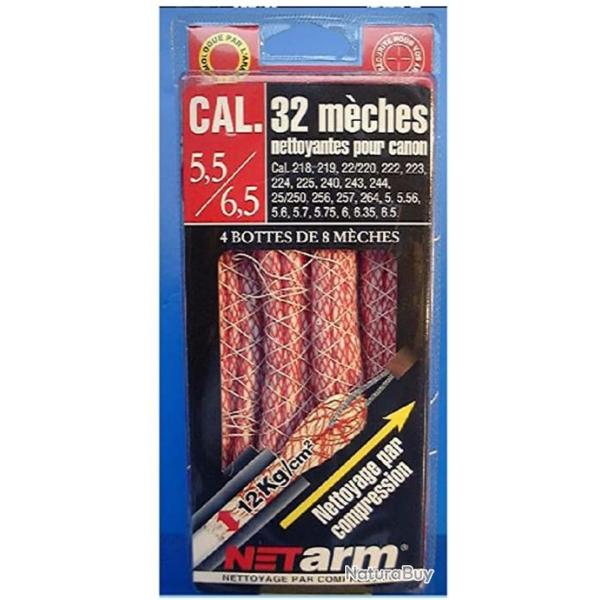 32 MCHES Rouges NETARM CAL. 5,5  6,5 MM
