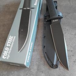 COLD STEEL RECON SCOUT 01 Couteau polyvalent Bushcraft  camp survie tactique combat... NEUF!