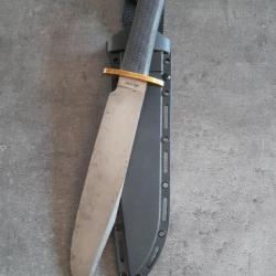 Cold steel Trail Master 01 carbone Modèle Vintage ! Camps, survie, combat,  tactique