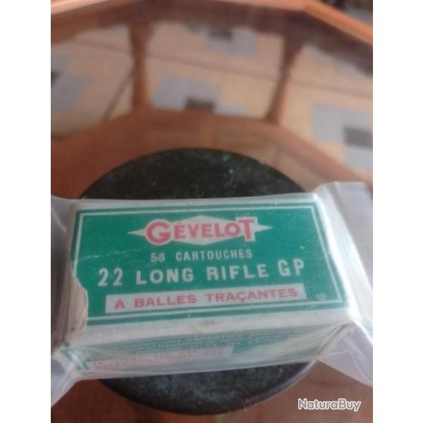 Boite 22 lr traante vide pour collection