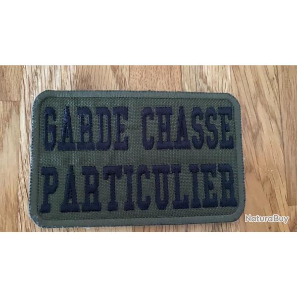 Ecusson d'paule Garde Chasse Particulier