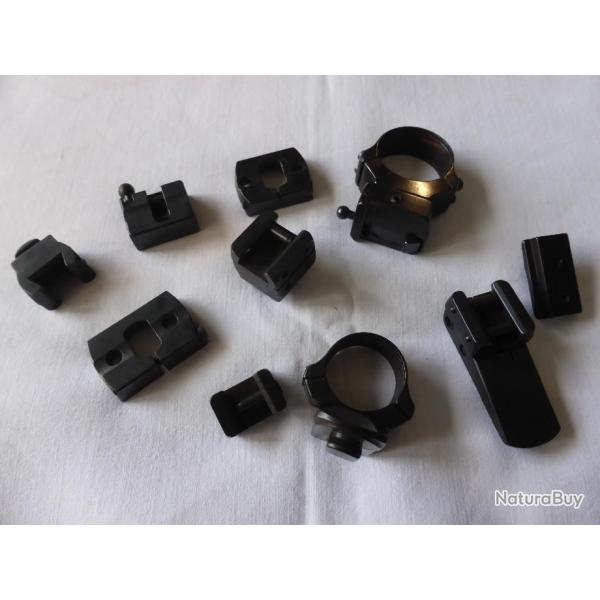 Lot Montage de lunnette occasion pour Carabine (divers)