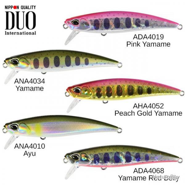 Leurre DUO Ryuki 71 S ADA4019 Pink Yamame