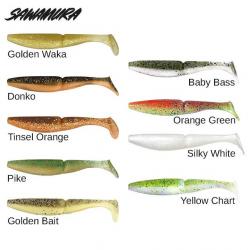 Leurre One up shad 7'' Sawamura 14,8cm Golden bait