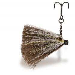 Tête Plombée Zebco Mouse Jig Head 10g 10g Blanc / Marron