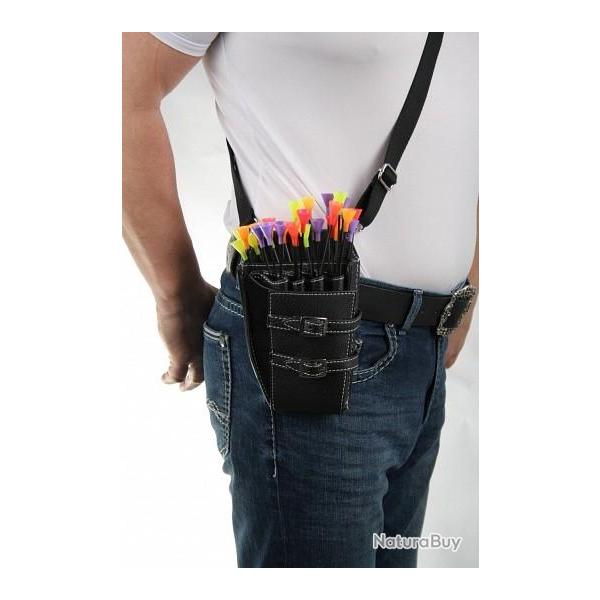 Carquois Alex Strapped N2 pour flchettes de sarbacane