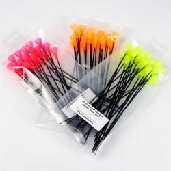 Darts / Fléchettes Alex en carbone - Pack de 10 Bleu