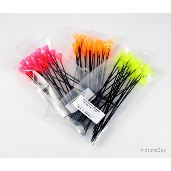 Darts / Flchettes Alex en carbone - Pack de 10 Noir