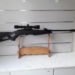 10040 CARABINE GAMO WHISPER X TACTICAL CAL 4,5MM 19,9J + LUNETTE 3-9X40 OCCASION