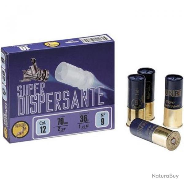 Cartouches Tunet Super Dispersante Cal. 12 70 Par 5