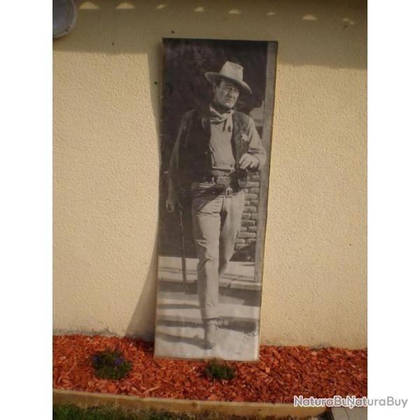 Poster gant John WAYNE de 1981 ! Collection...