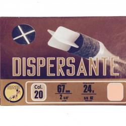 LOT DE 90 Cartouches calibre 20X 67MM TUNET DISPERSANT24GR  PLOMB 7