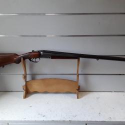 10042 FUSIL JUXTAPOSÉS MANUFRANCE ROBUST 221 BOIS CAL12 CH70MM CAN 70CM OCCASION TRES BON ETAT
