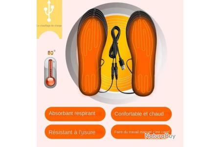 Semelles chauffantes DISPO DE SUITE Lavables légère top qualité
