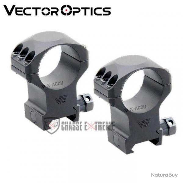 Collier VECTOR OPTICS X Accu Picatinny 30mm Haut