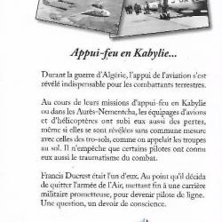 les canons du ciel , j'étais pilote en algérie par francis ducrest. guerre d'algérie