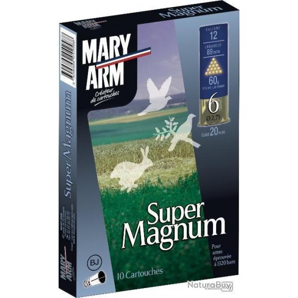 Cartouches Maryarm Super Magnum cal.12/89 BJ 60 gr