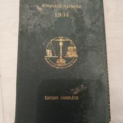 Almanach édition complète 1934