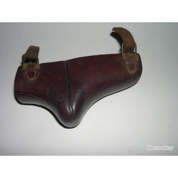 Protection cuir de pontet pour fusil de chasse 1900