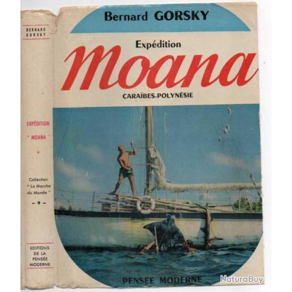 expdition moana Le tour du monde de la chasse sous-marine  tome 1 caraibes- de bernard gorsky.