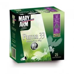 25 CARTOUCHES MARY ARM PUMA 33 BJ CALIBRE 12/70 PLOMB 4