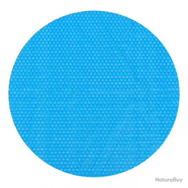 Bche solaire de piscine ronde diamtre 244 cm polythylne bleu 03_0006676